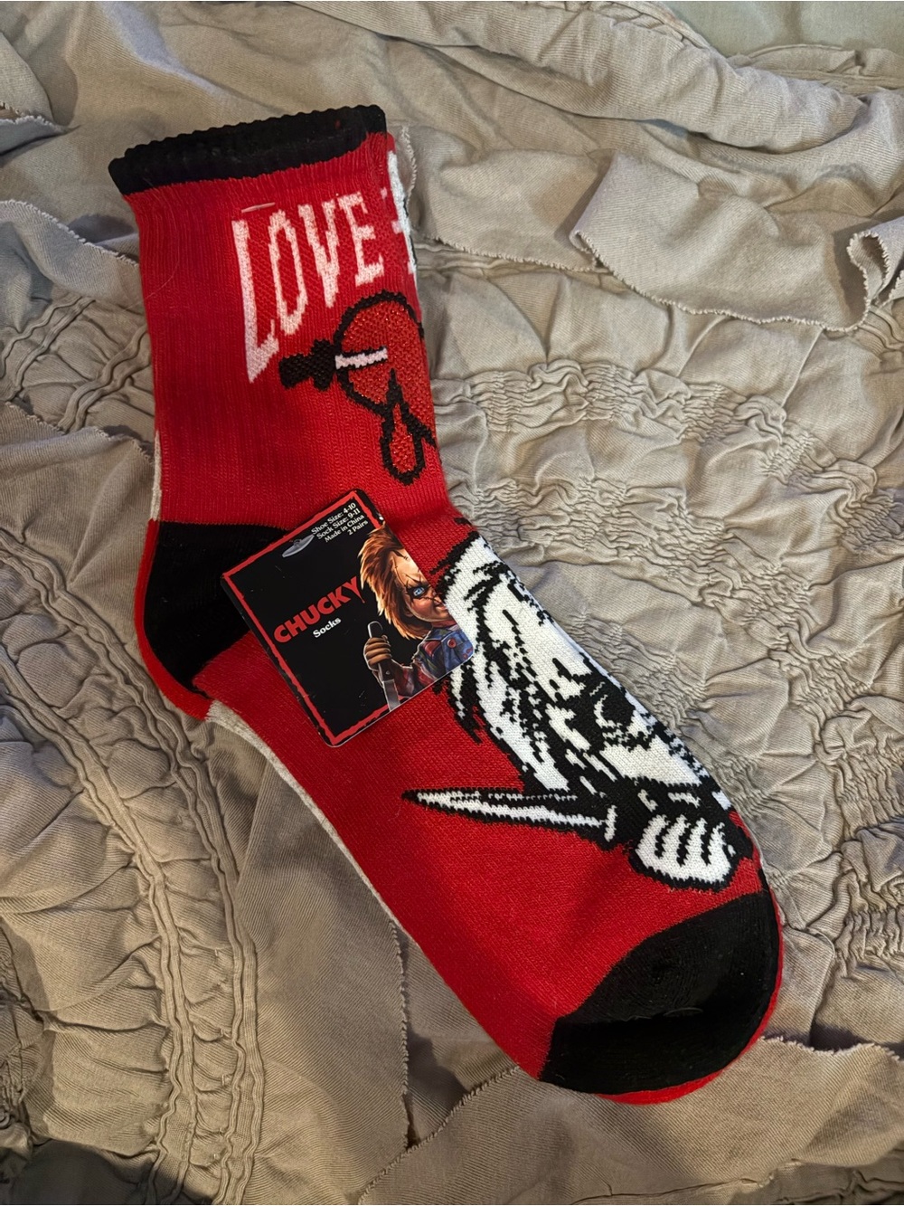 Chucky Socks 2 pair
